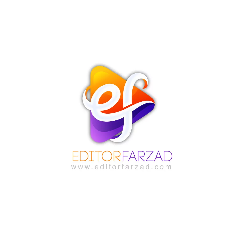 طراحی لوگوموشن ادیتور فرزاد - آموزش پریمیر و تدوین editorfarzad